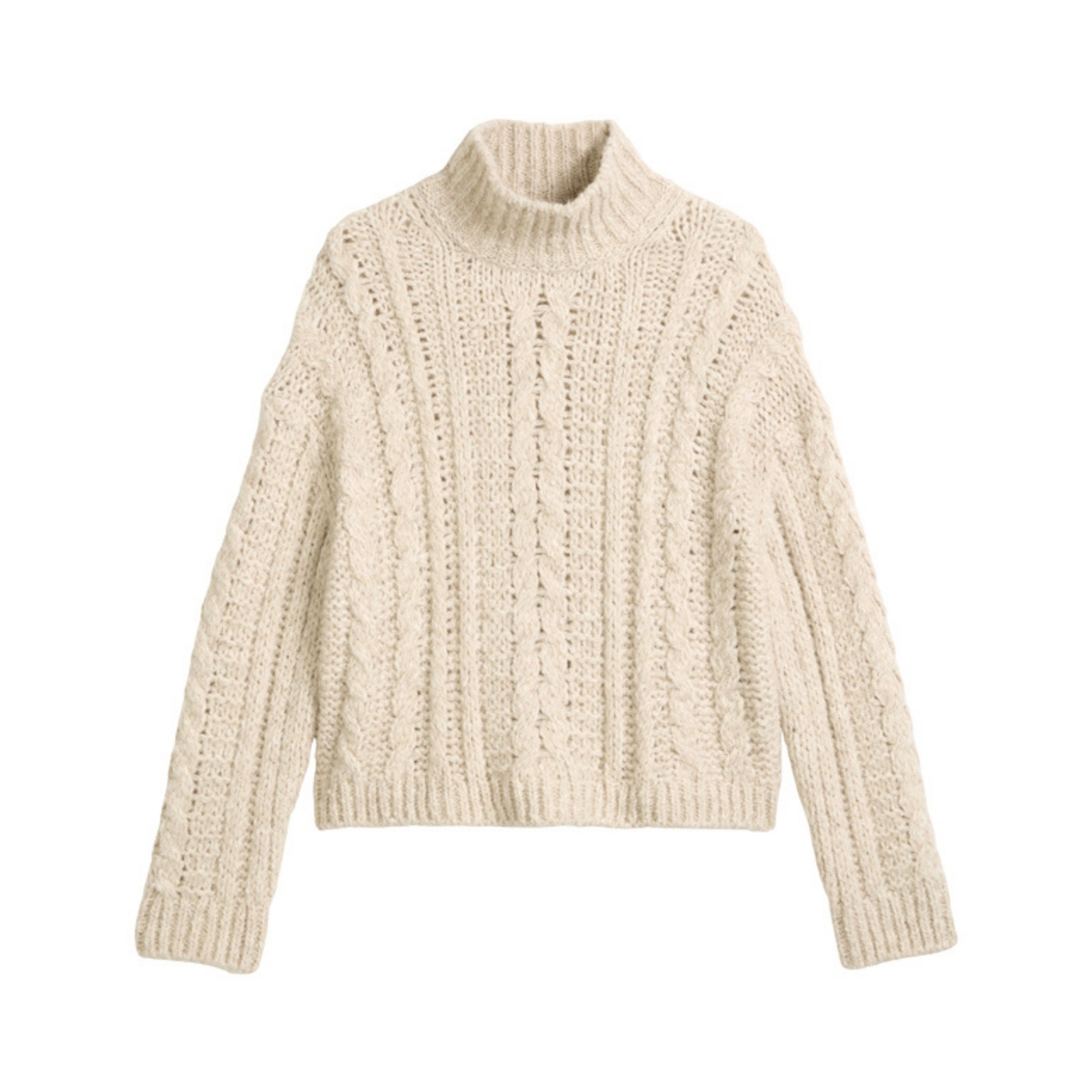 MARC O'POLO Megztinis moterims, Smėlio, 509608560193 Sweater