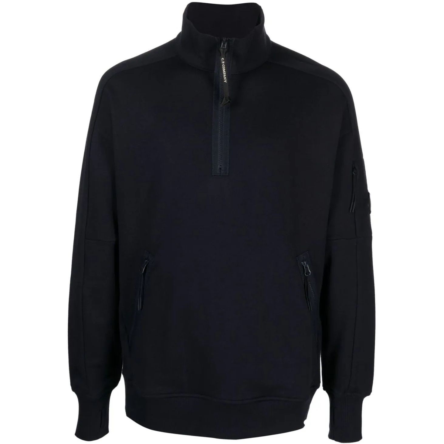 C.P. COMPANY Polo marškiniai ilgos rank. vyrams, Pilka, Polo collar 1