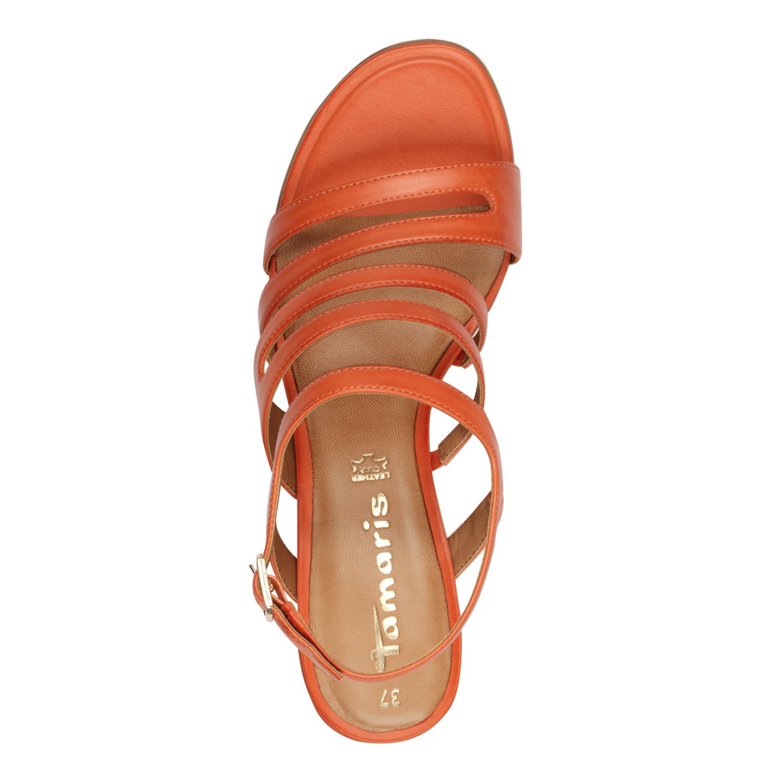 TAMARIS Basutės moterims, Oranžinė, Sandals 5