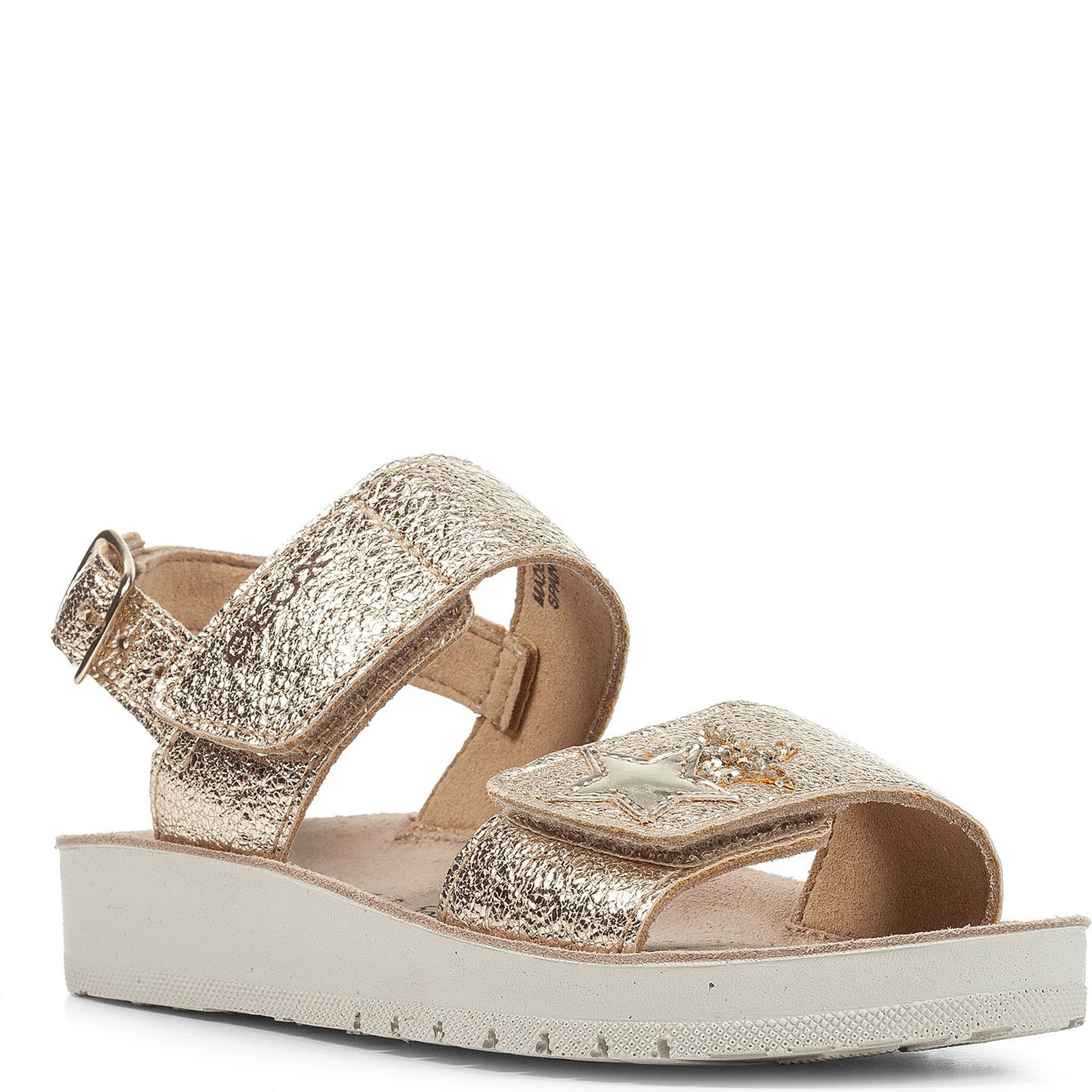 GEOX Basutės mergaitėms, Auksinė, Sandal costarei 1