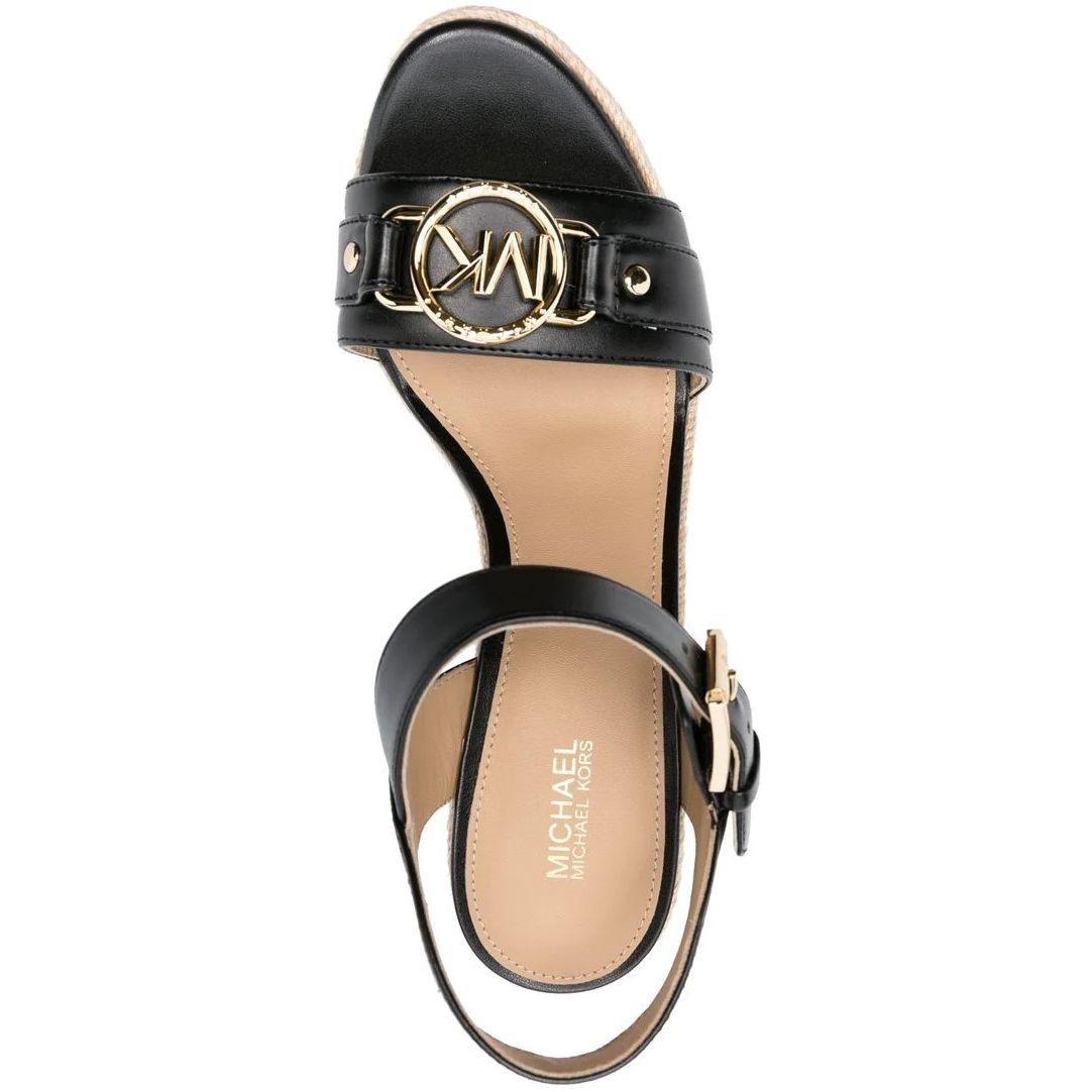 MICHAEL KORS Espadrilės moterims, Juoda, Rory wedge espadrille 4