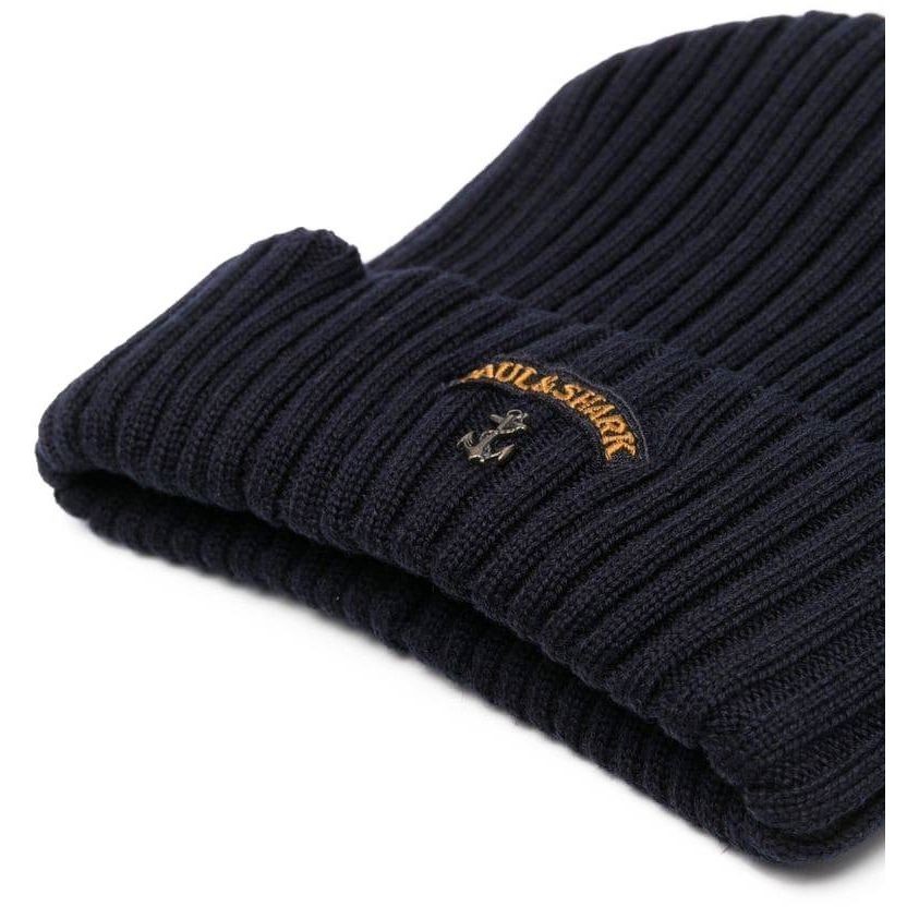 PAUL&SHARK Skrybėlė vyrams, Mėlyna, Beanie 2