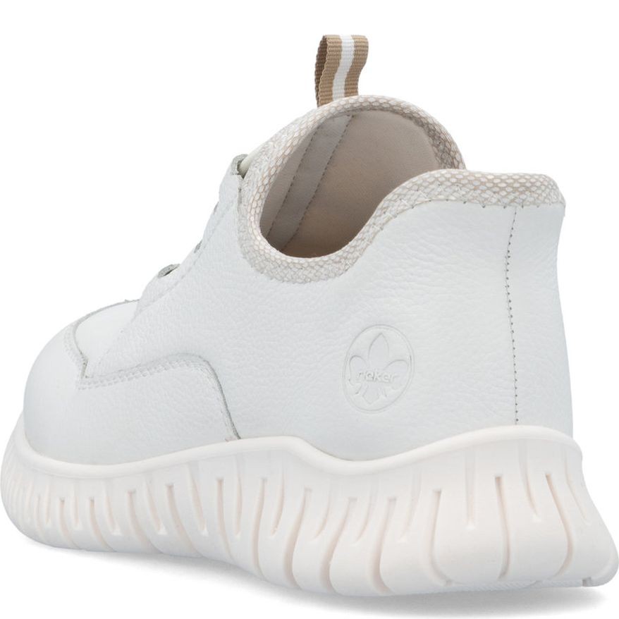 RIEKER Laisvalaikio bateliai moterims, Balta, Sneakers 4