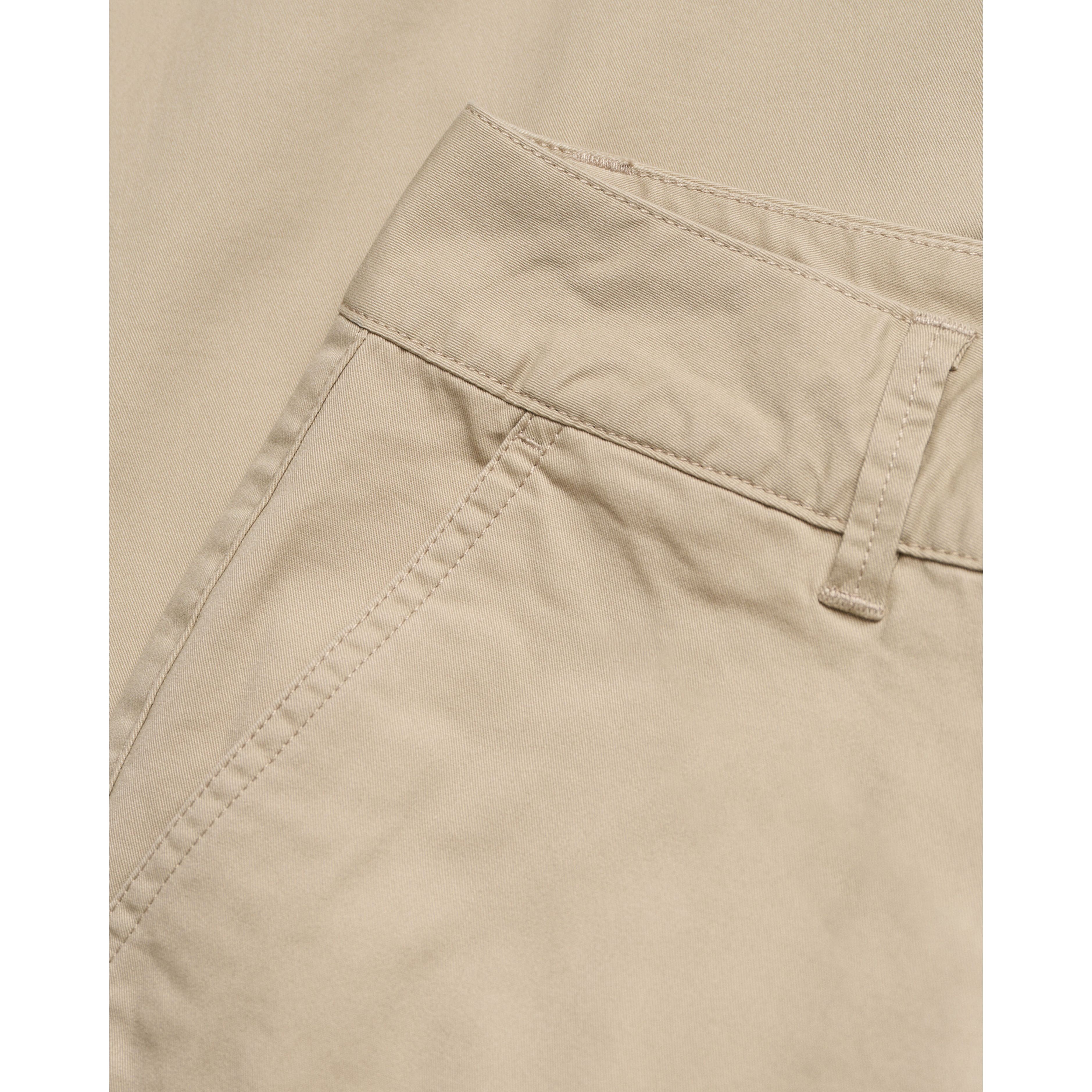 GANT Kelnės moterims, Smėlio, SLIM CHINOS 2