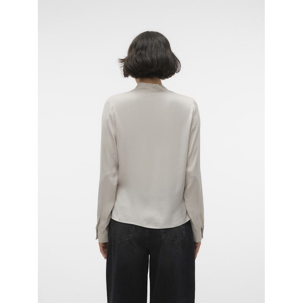 VERO MODA Palaidinės moterims, Pilka, VMKATRINE L/S MIDI TO 5