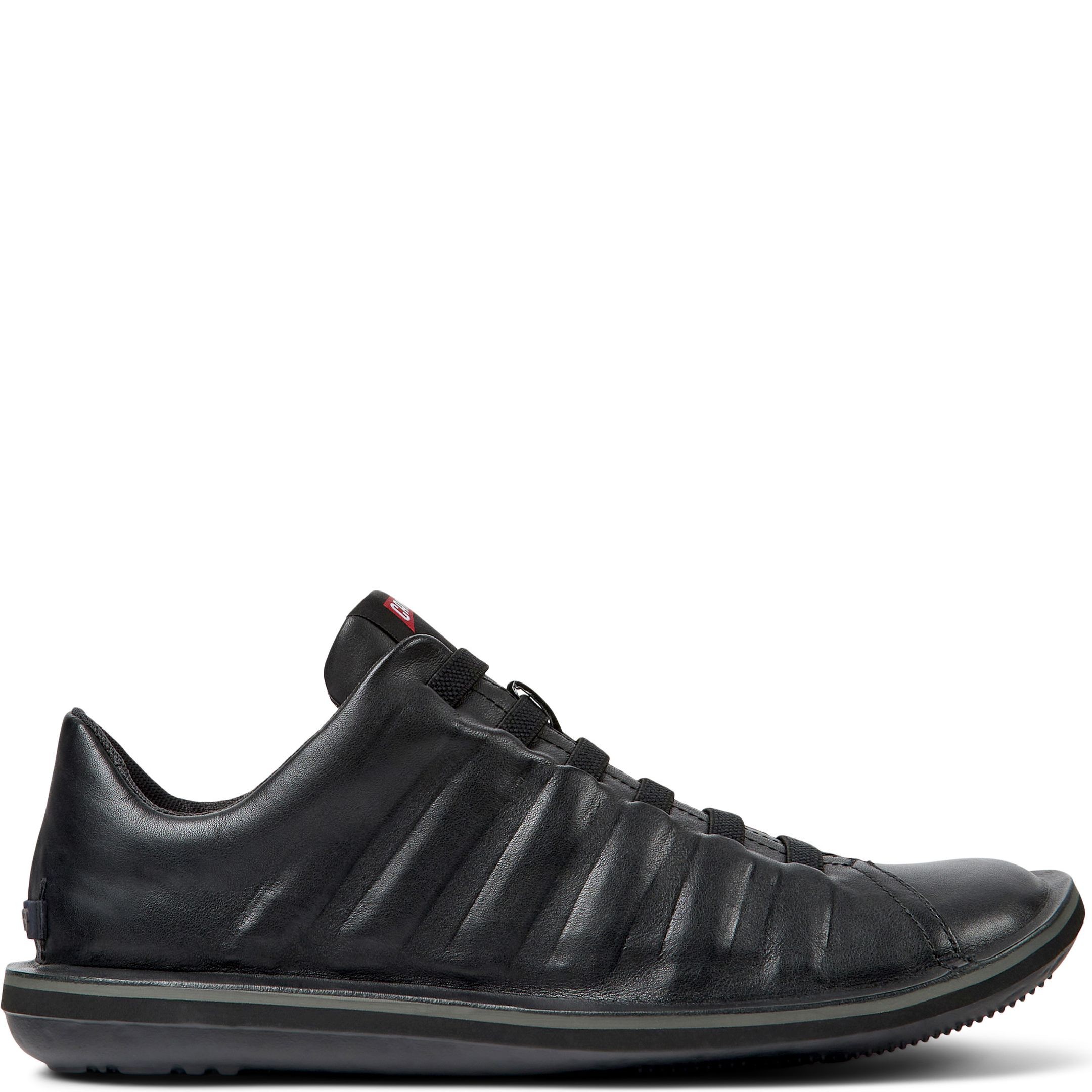 CAMPER Sportiniai bateliai vyrams, Juoda, Black leather sneakers 2