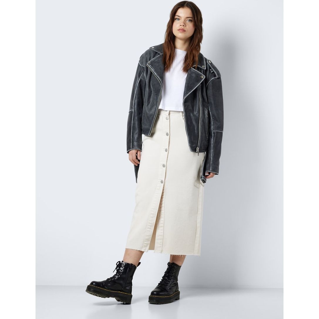 NOISY MAY Maxi sijonas moterims, Kūno, Nmsira maxi skirt 5