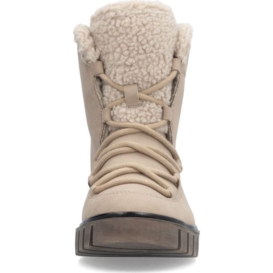 RIEKER Aulinukai moterims, Smėlio, Ladies mid height boots 5