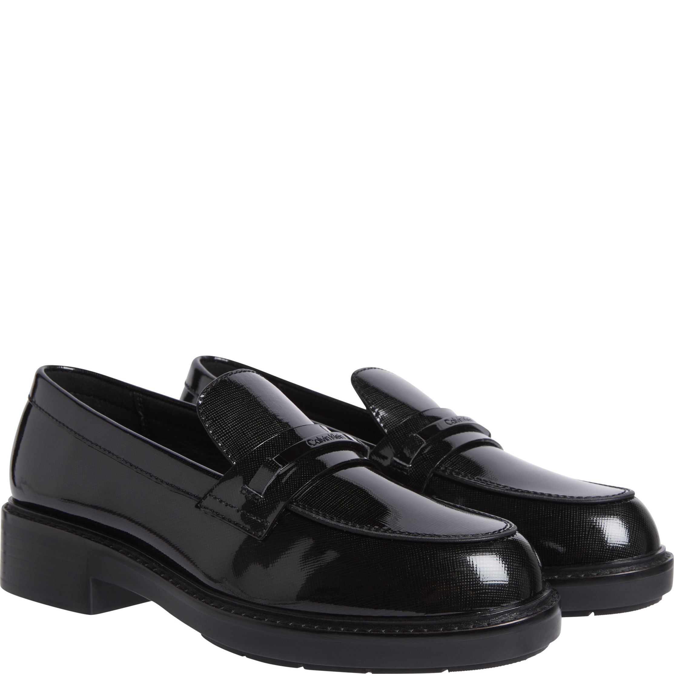 CALVIN KLEIN Loaferiai moterims, Juoda, Loafer bar saff 1
