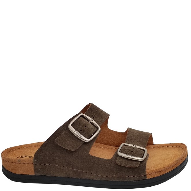 MUBB Šlepetės vyrams, Ruda, Luka