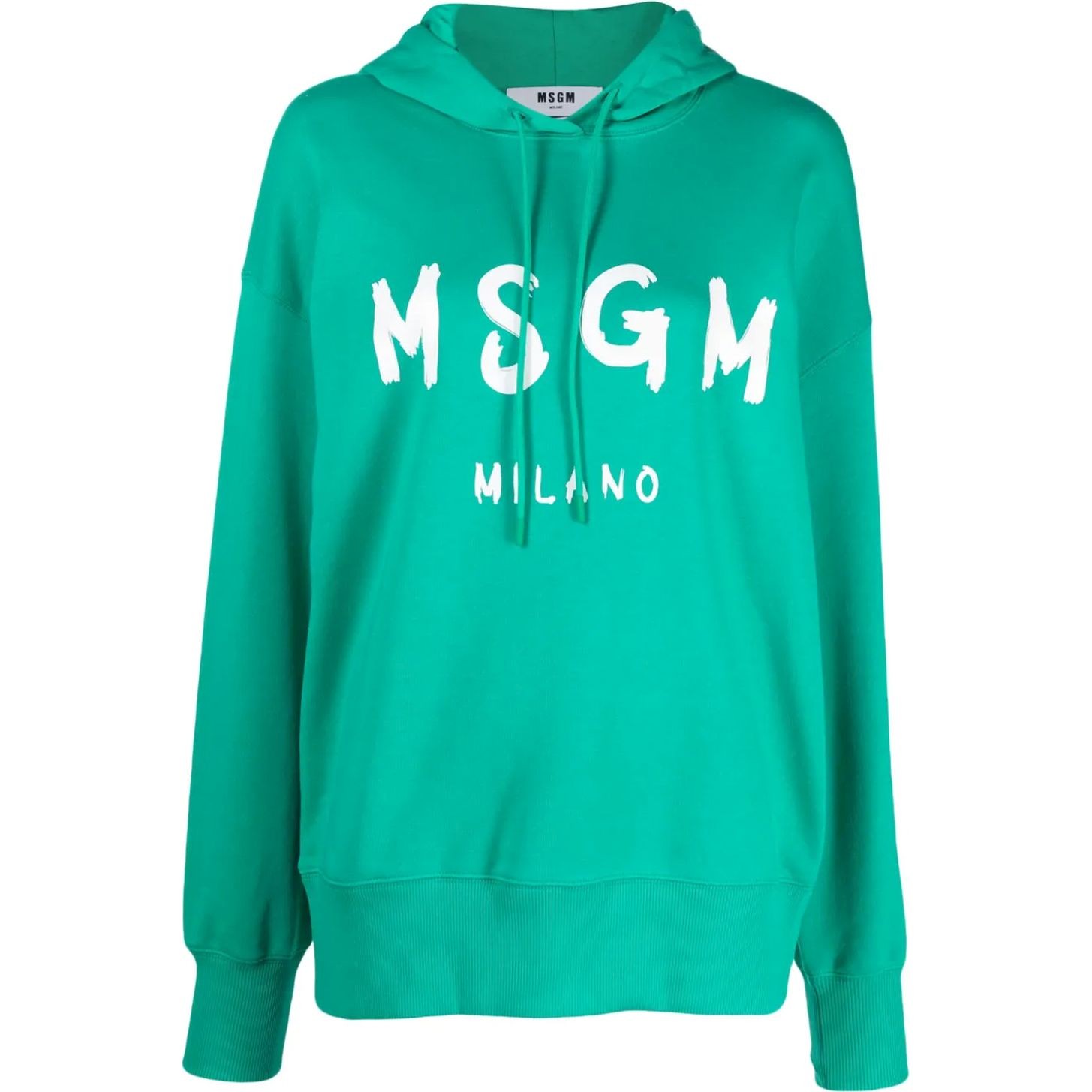 MSGM Džemperis moterims, Žalia, Hoodie 1