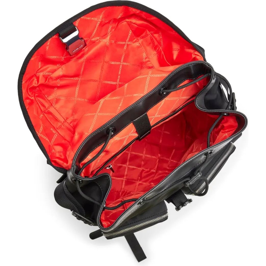 MICHAEL KORS Kuprinė vyrams, Juoda, Cargo rucksack 3