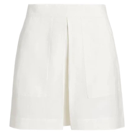 POLO RALPH LAUREN Mini sijonas moterims, Balta, Mini skirt 1