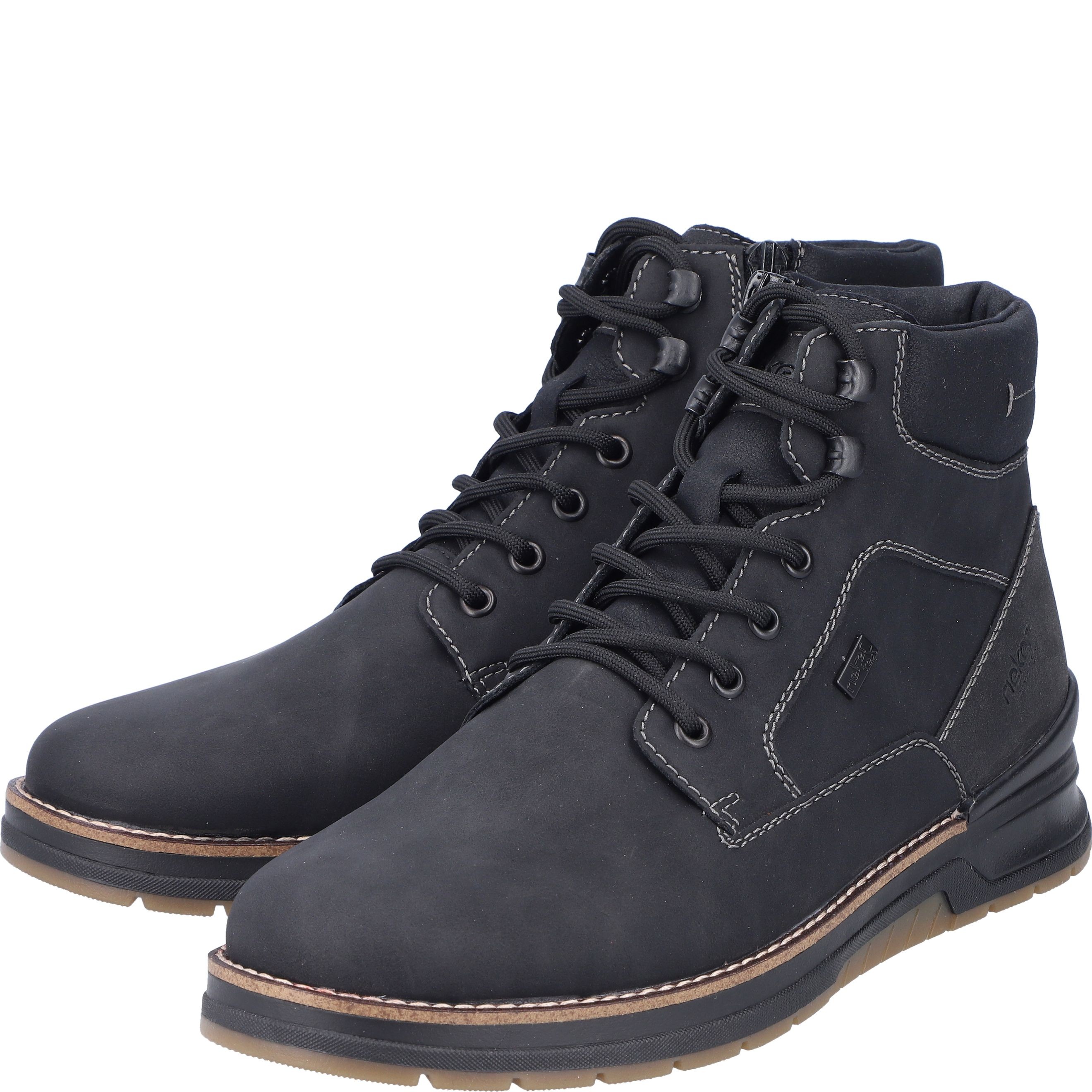RIEKER Aulinukai vyrams, Juoda, Men's boots 11