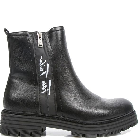 TOM TAILOR Aulinukai moterims, Juoda, BOOTIES 2