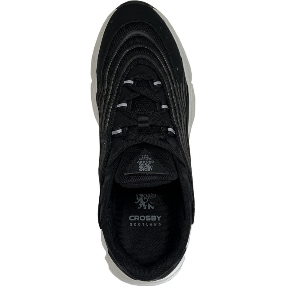 CROSBY Laisvalaikio bateliai vyrams, Juoda, Sneakers 4