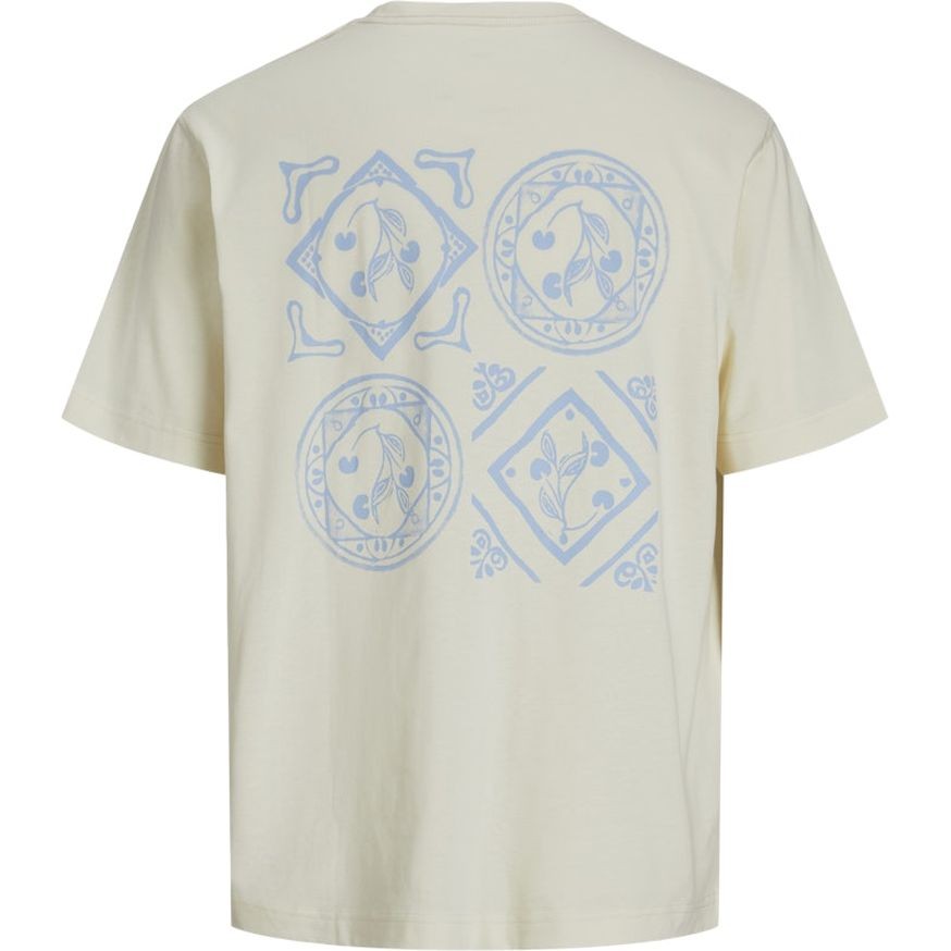 JACK & JONES Marškinėliai vyrams, Smėlio, Paros easter sketch tee 2