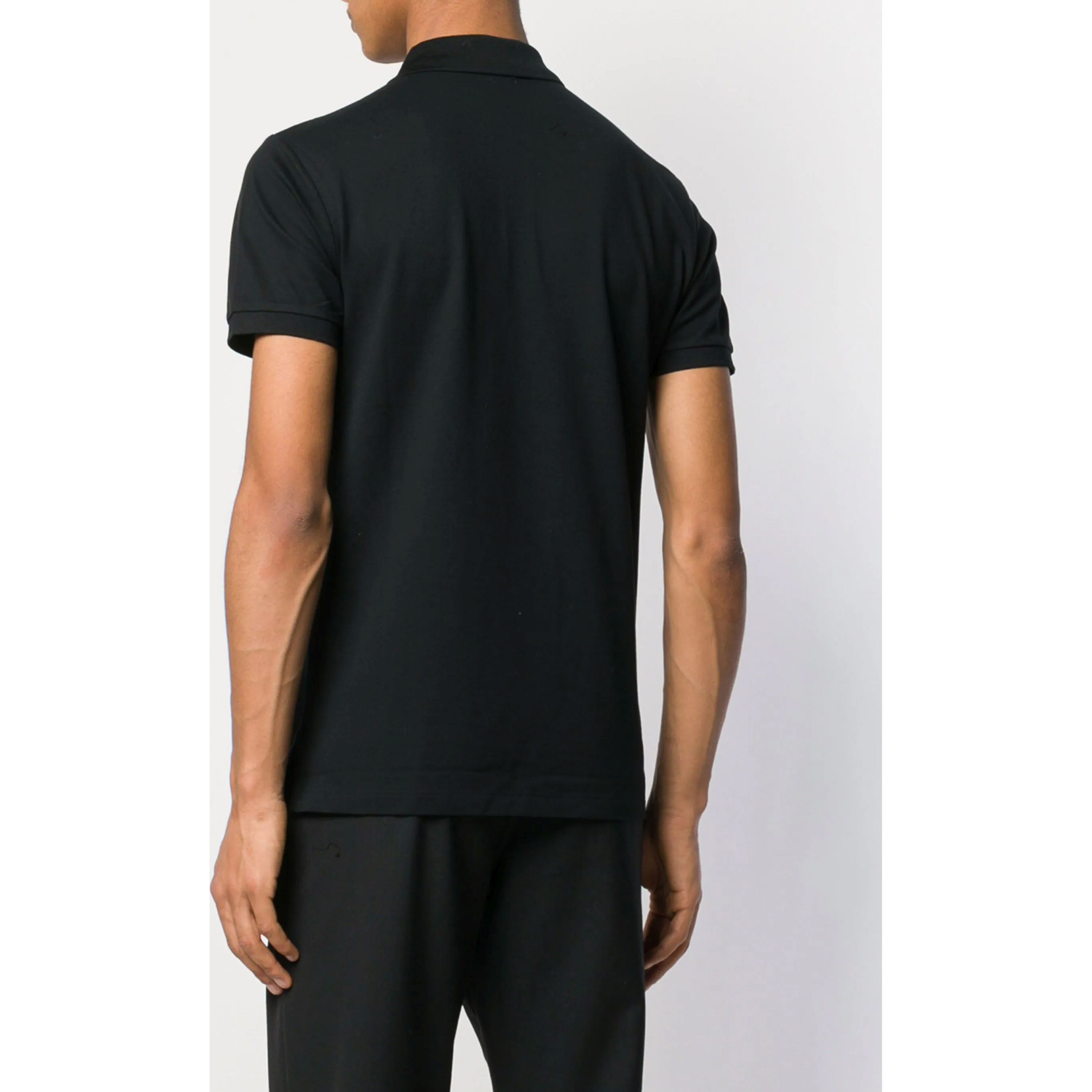 POLO RALPH LAUREN Polo marškiniai trumpos rank. vyrams, Juoda, Slim fit stretch mesh polo 4