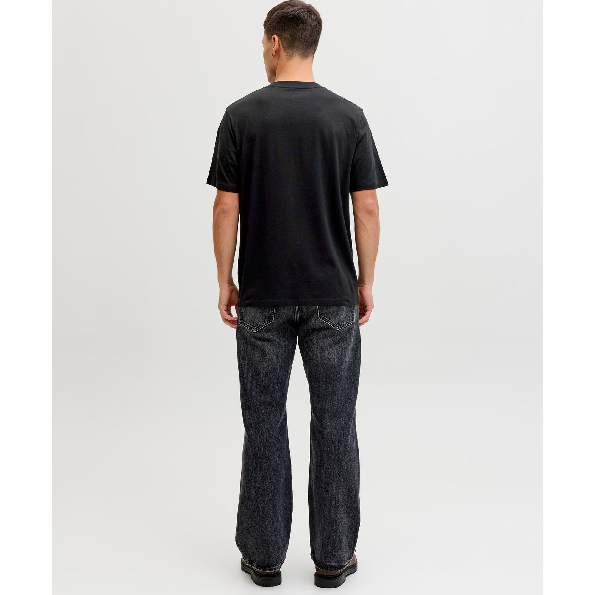 JACK & JONES Marškinėliai vyrams, Juoda, Brandon 2