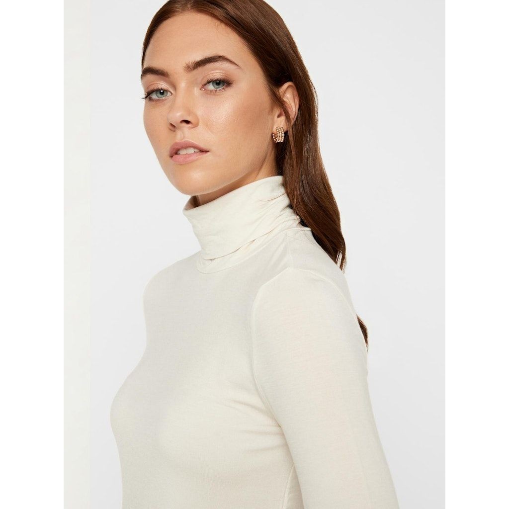 VERO MODA Marškinėliai moterims, Pilka, VMAVA LULU LS ROLLNEC 5