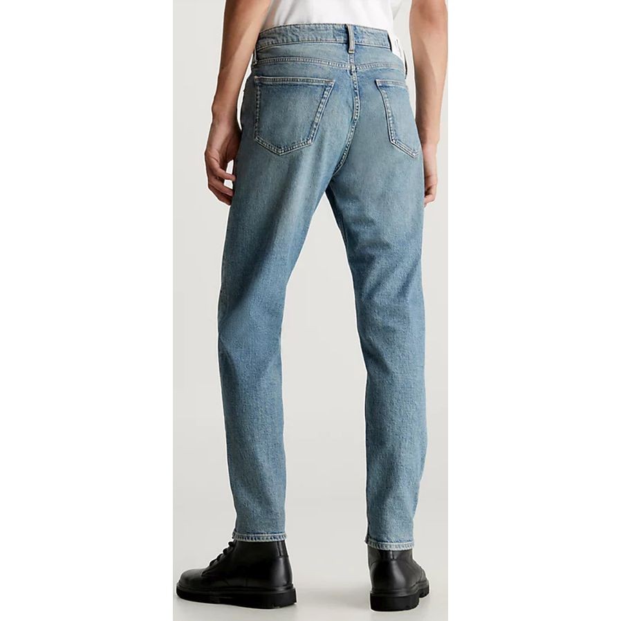 CALVIN KLEIN JEANS Tiesūs džinsai vyrams, Mėlyna, Tapered 3