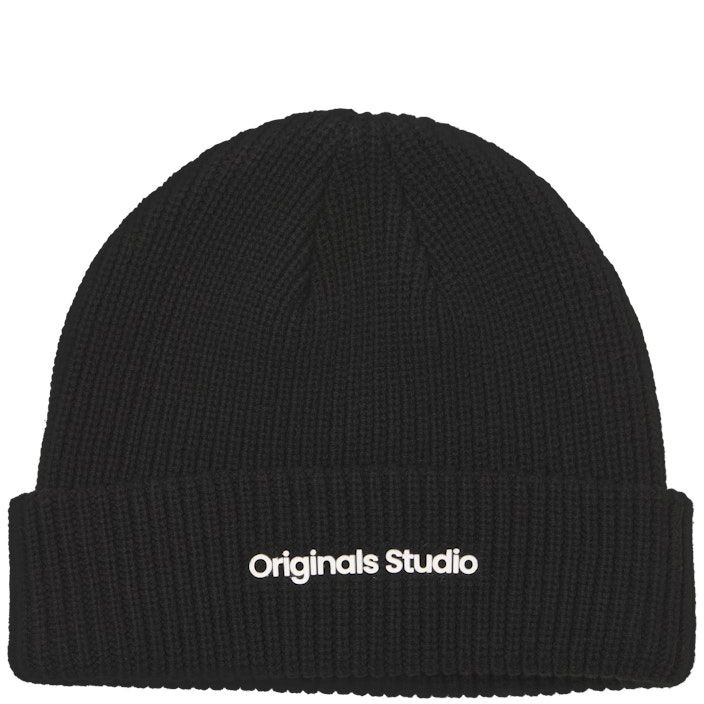 JACK & JONES Skrybėlė vyrams, Juoda, Vester bro beanie 3