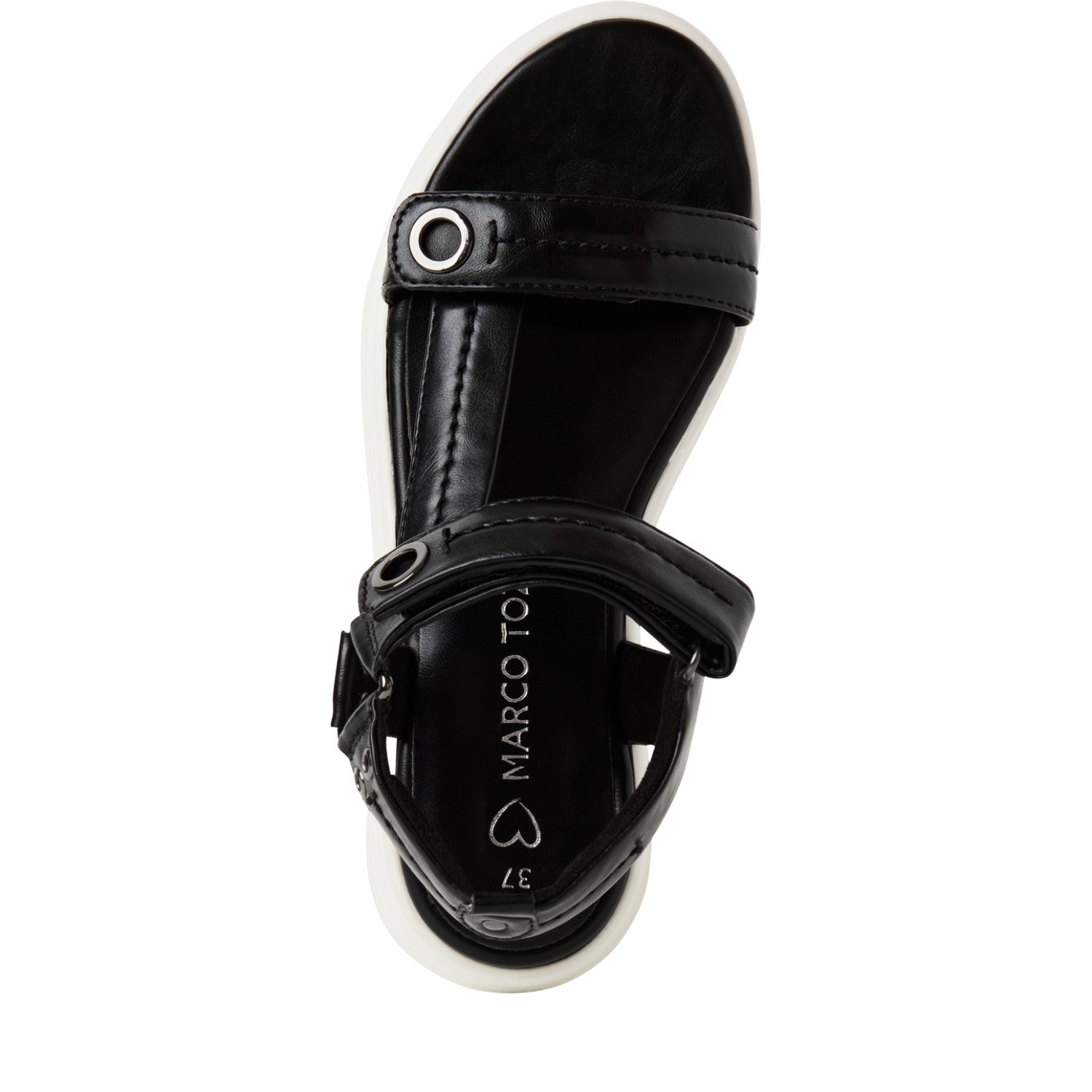 MARCO TOZZI Basutės moterims, Juoda, Sandals 5