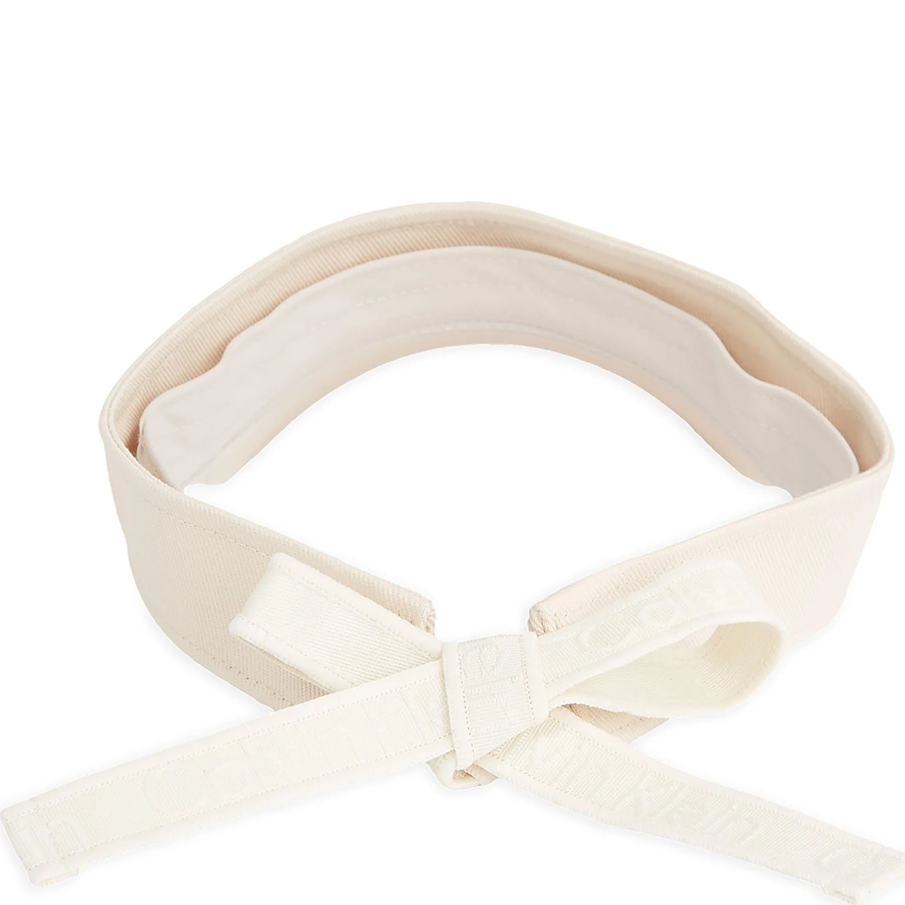 CALVIN KLEIN Kepurė moterims, Smėlio, Logo strap canvas visor cap 2