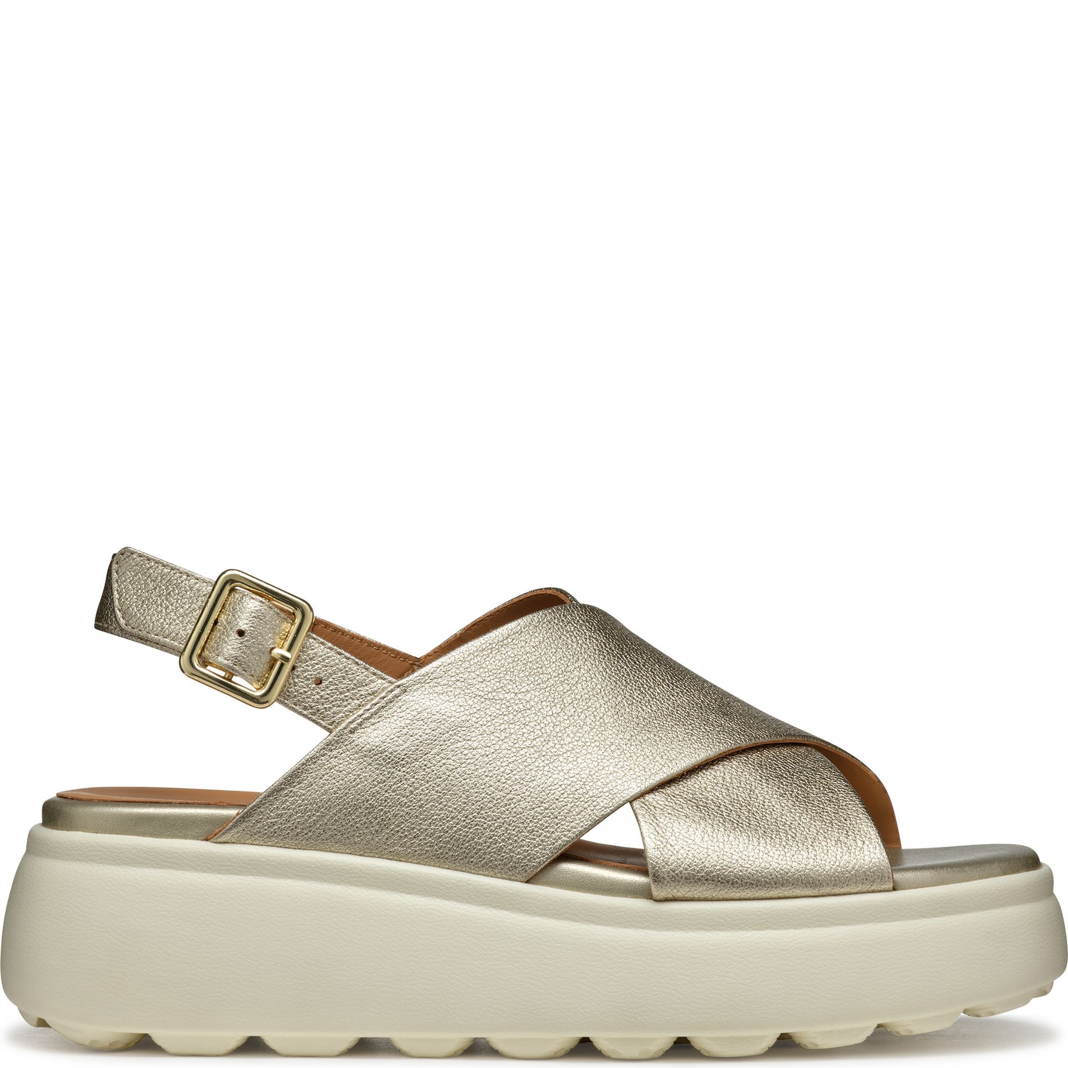 GEOX Basutės moterims, Auksinė, Spherica ec4 sandals 2