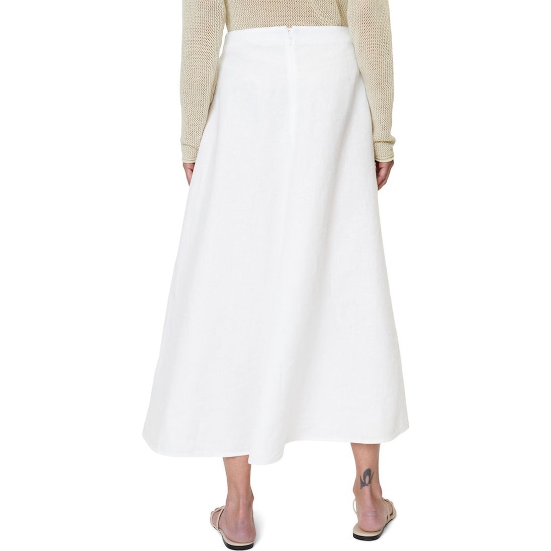 MARC O'POLO Maxi sijonas moterims, Balta 3