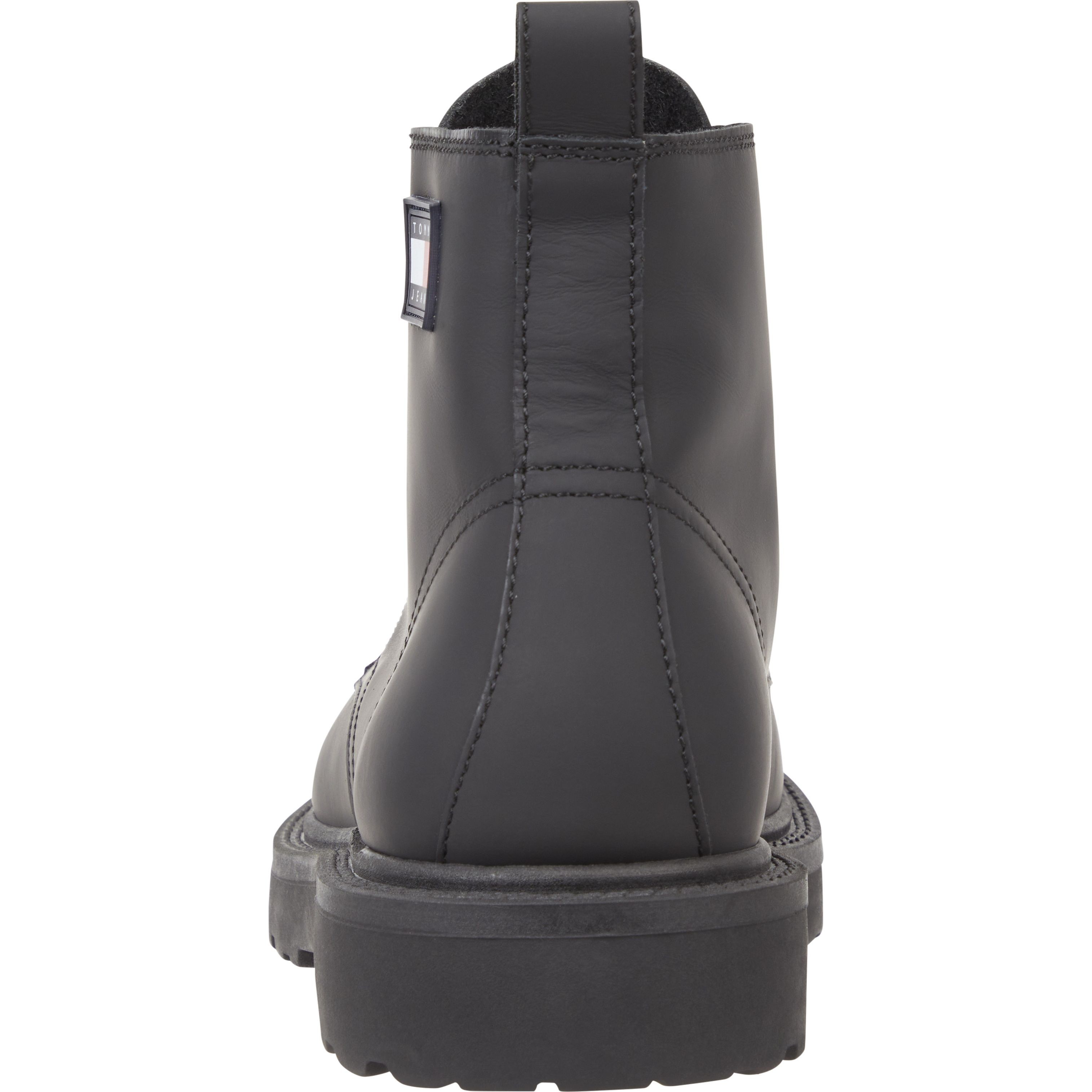 TOMMY JEANS Aulinukai vyrams, Juoda, Ruberized lace up boot 6