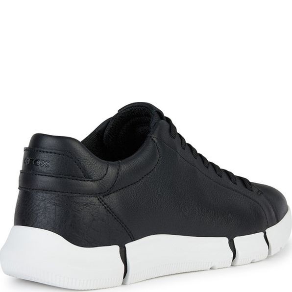 GEOX Laisvalaikio bateliai vyrams, Juoda, Adacter sneakers 4
