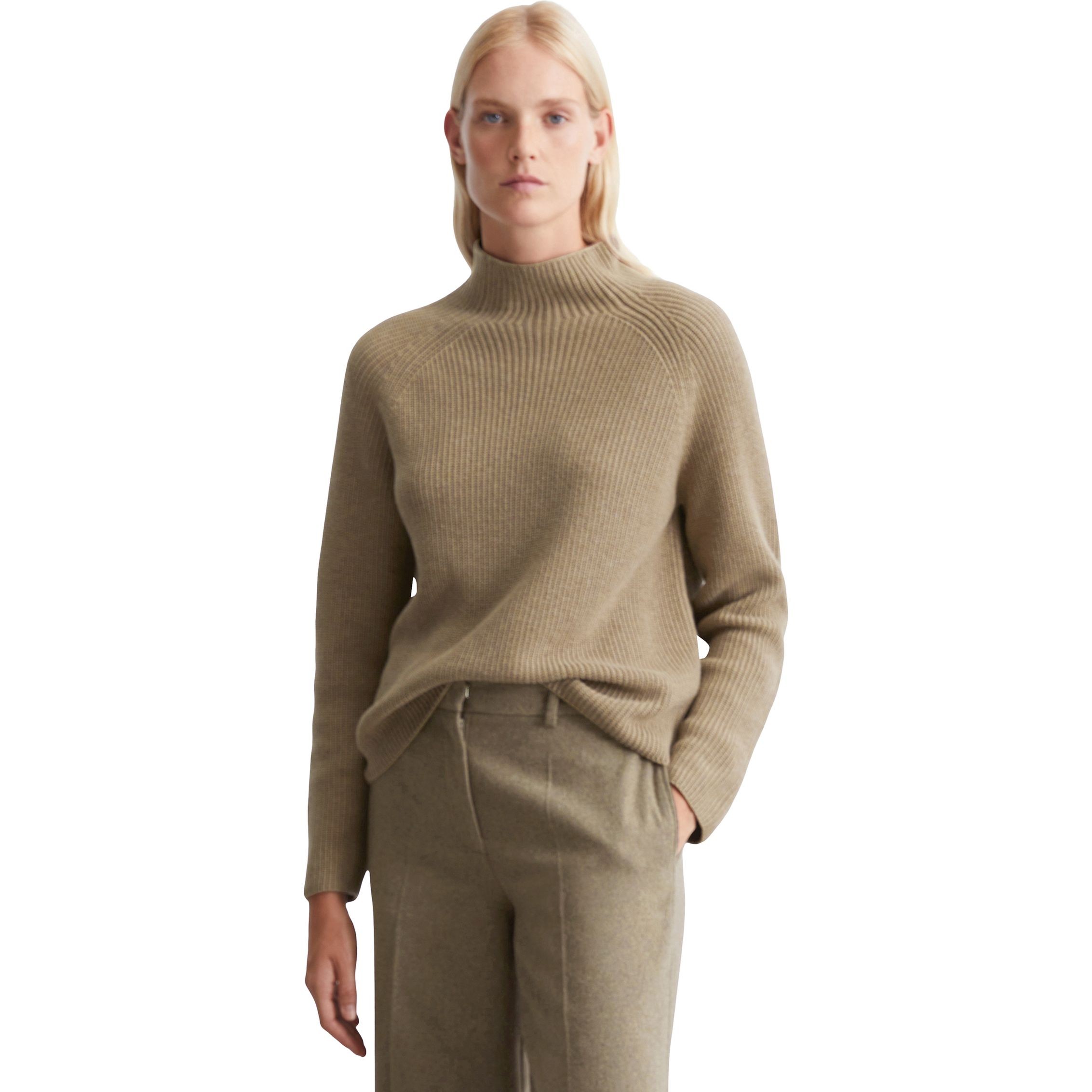 MARC O'POLO Megztinis moterims, Ruda, Sweater 409605960009 2