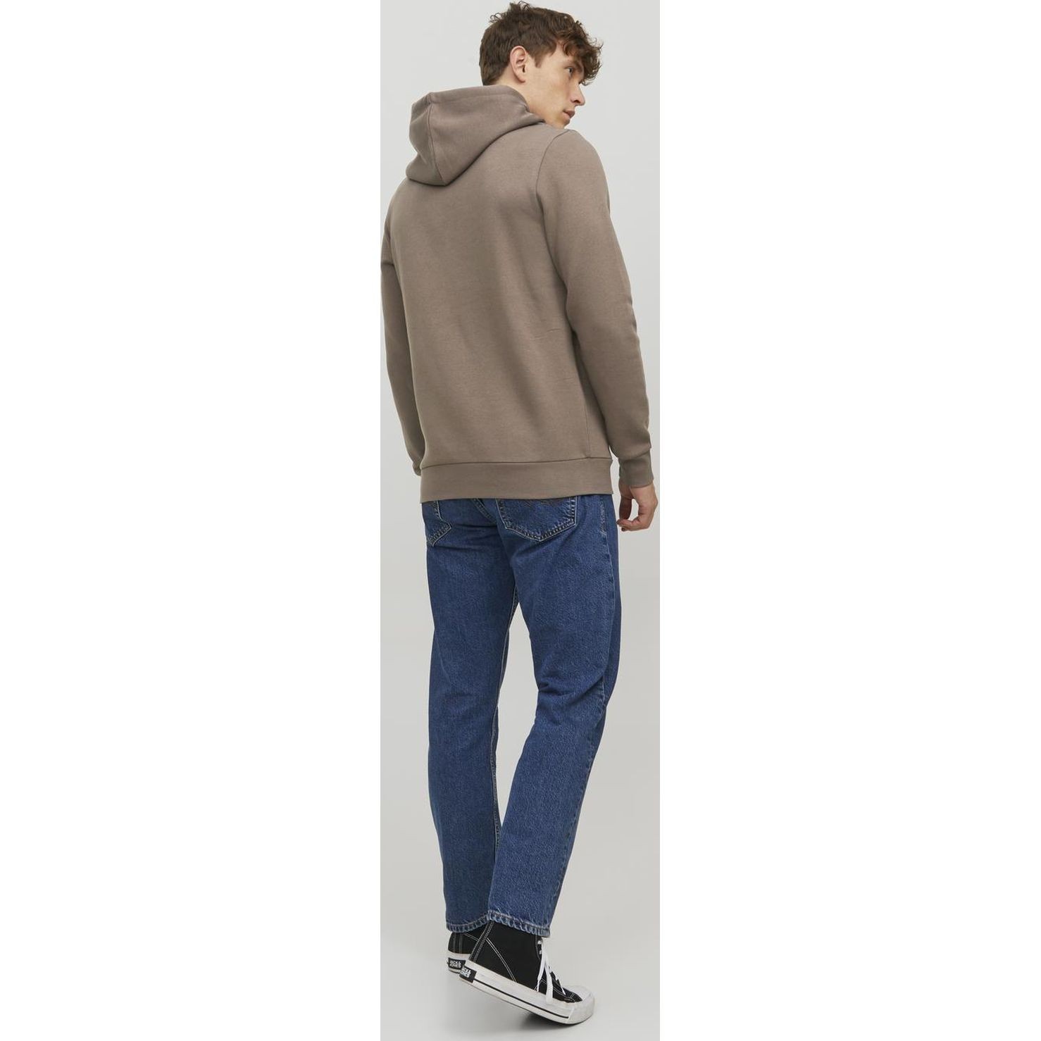 JACK & JONES Sportinis nertinis vyrams, Ruda, Džemperis 3