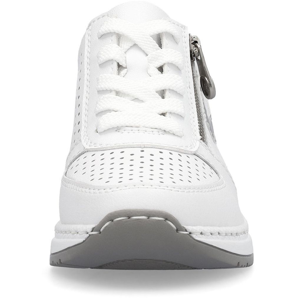 RIEKER Laisvalaikio bateliai moterims, Balta, LEISURE 8