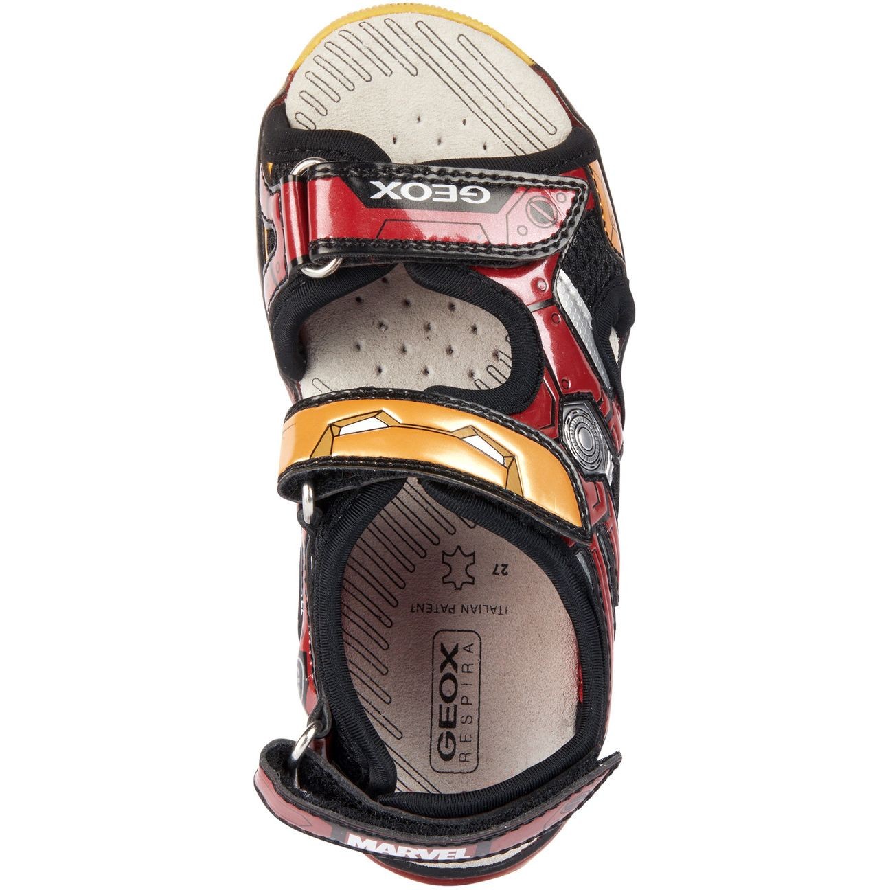 GEOX Basutės berniukams, Juoda, SANDALS ANDROID 5