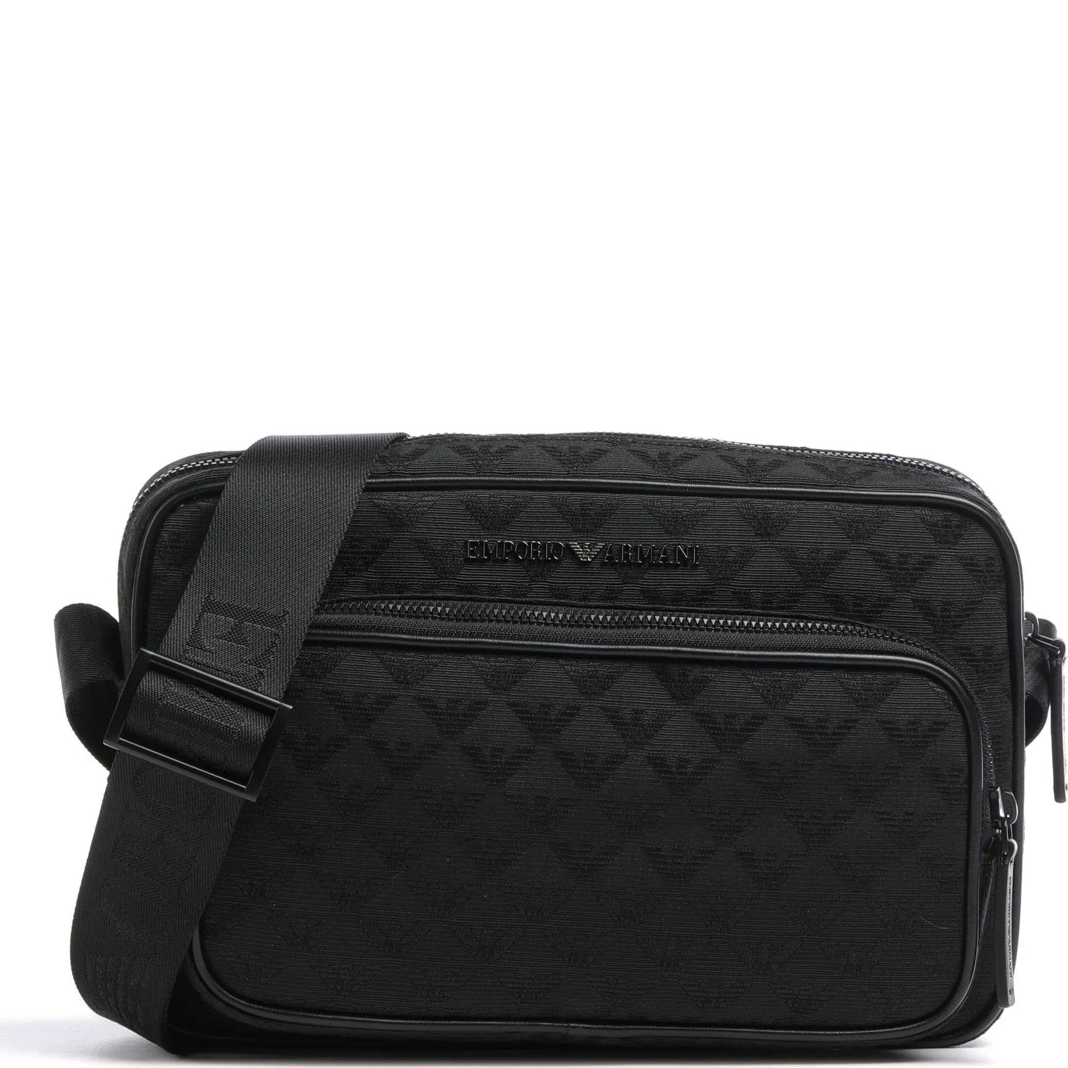 EMPORIO ARMANI Rankinė per petį vyrams, Juoda, Shoulder bag 1