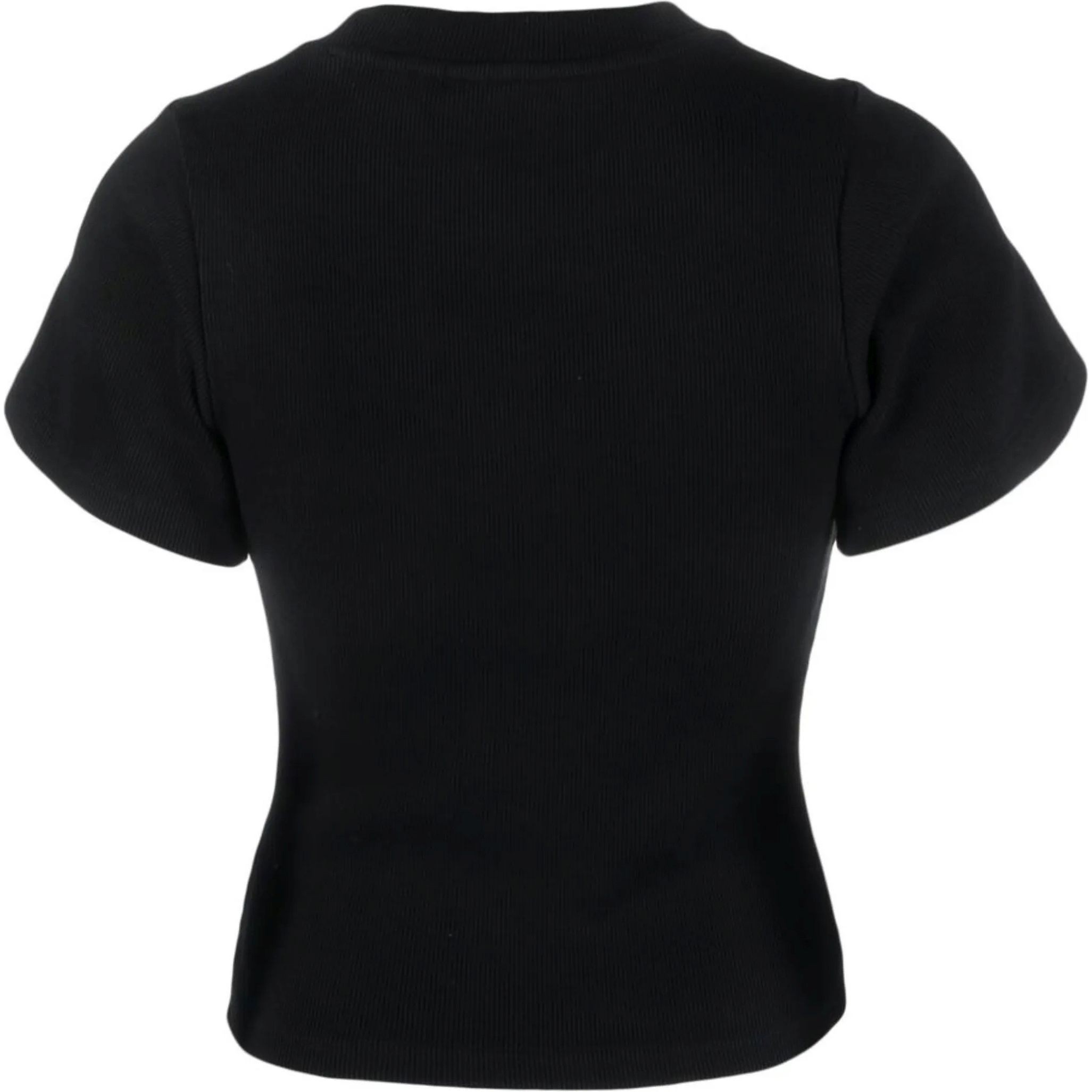 AXEL ARIGATO Marškinėliai trump. rankovėmis moterims, Juoda, Script A T-Shirt 2