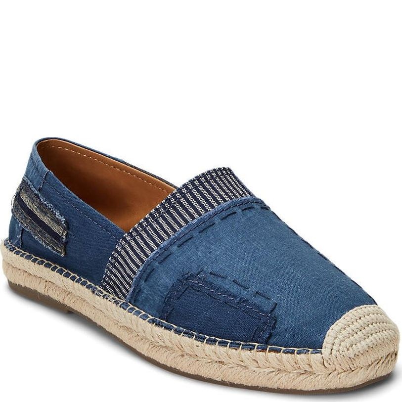 POLO RALPH LAUREN Espadrilės vyrams, Mėlyna, Cevio slip espadrilles 1