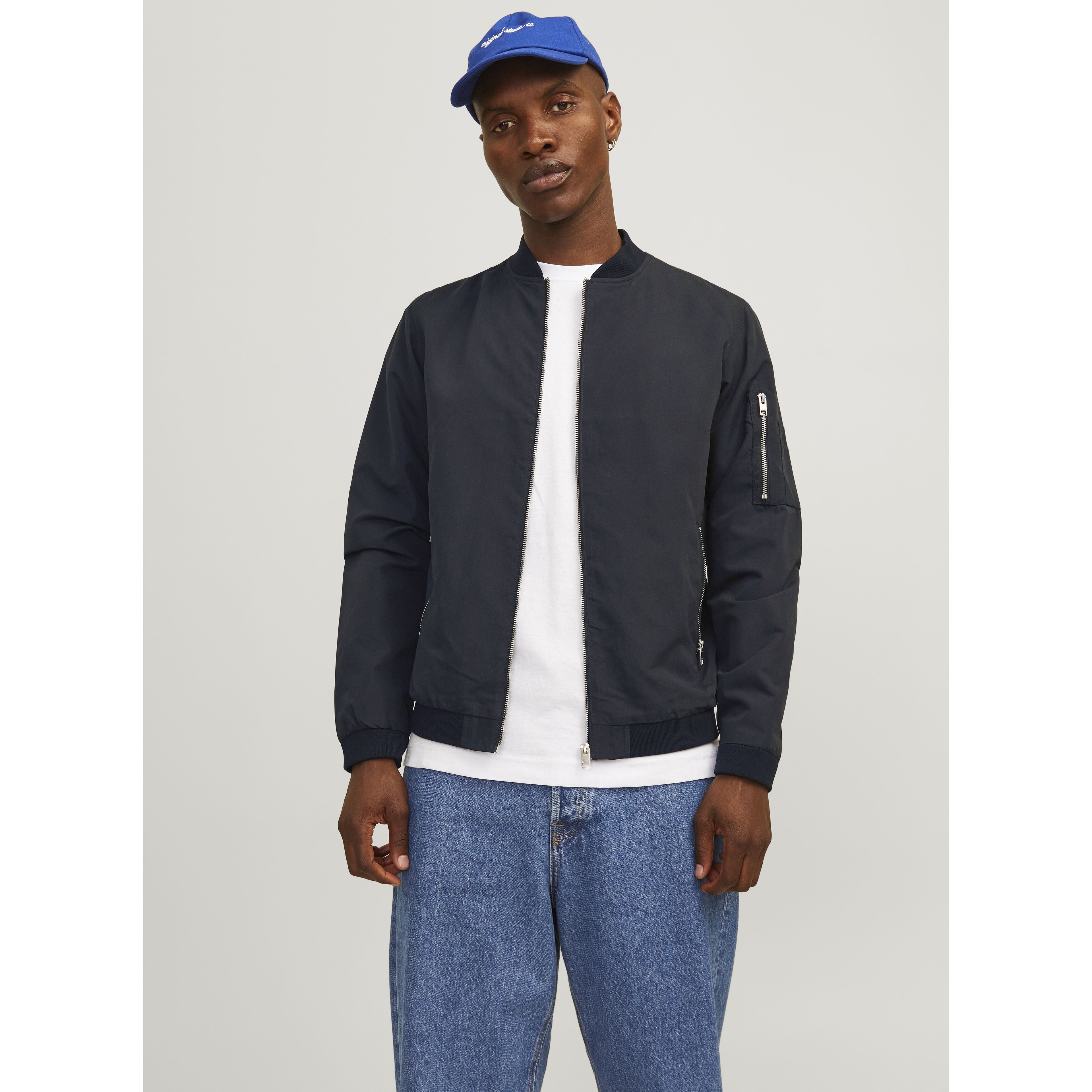 JACK & JONES Striukė vyrams, Juoda, Jjerush jackets 3