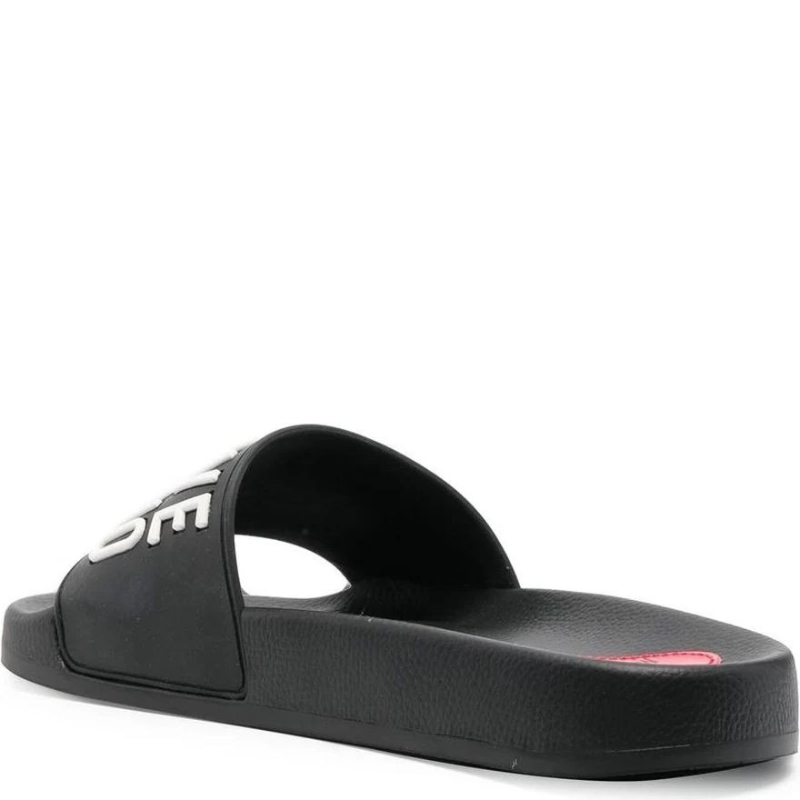 LOVE MOSCHINO Šlepetės moterims, Juoda, Pool25 slides 3