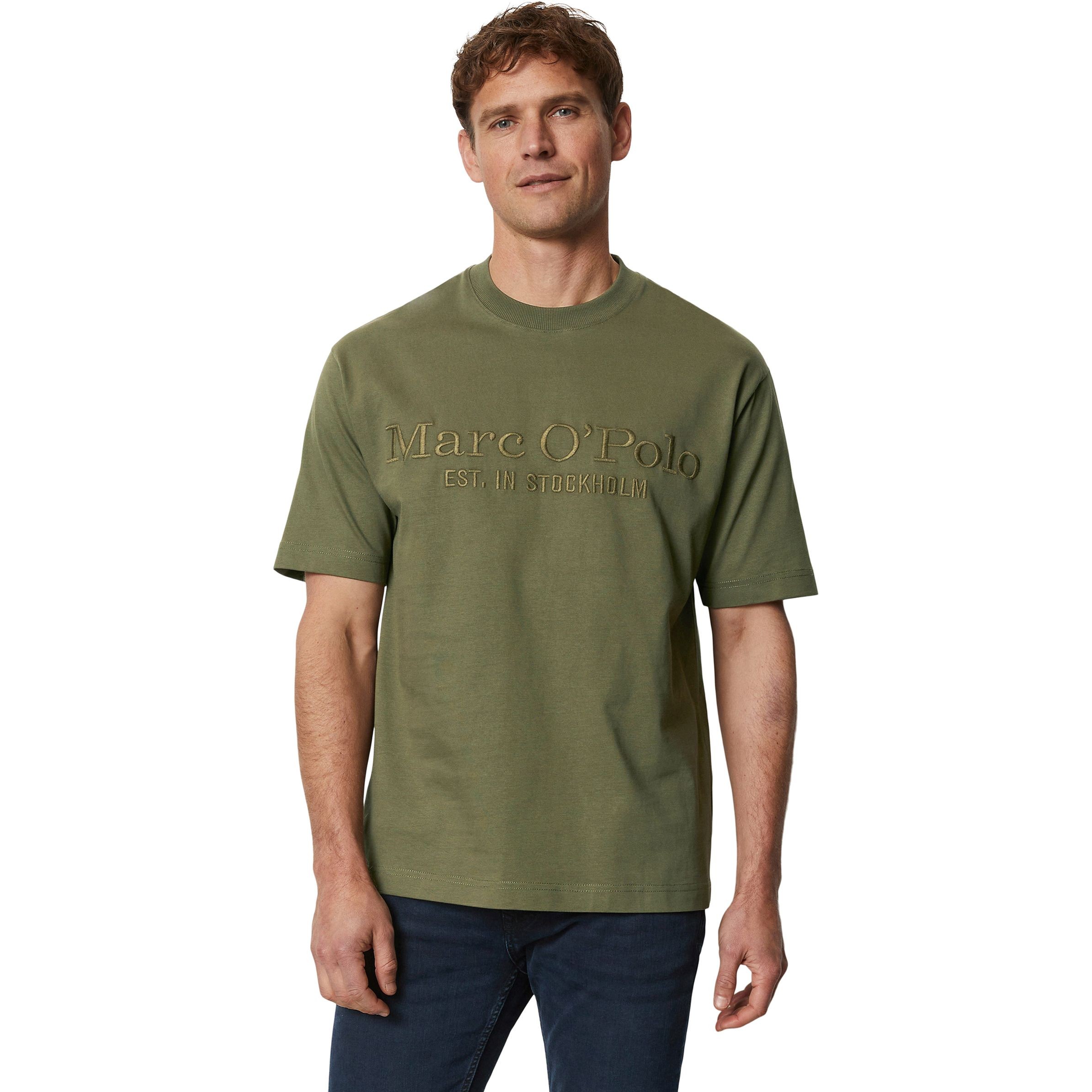 MARC O'POLO Marškinėliai vyrams, Žalia 2