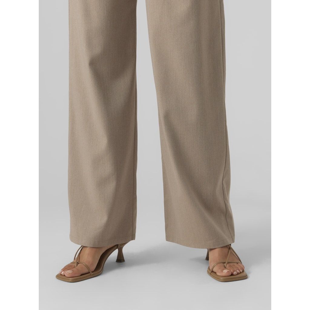 VERO MODA Kelnės moterims, Ruda, VMDAGNY MR WIDE WAIS 5