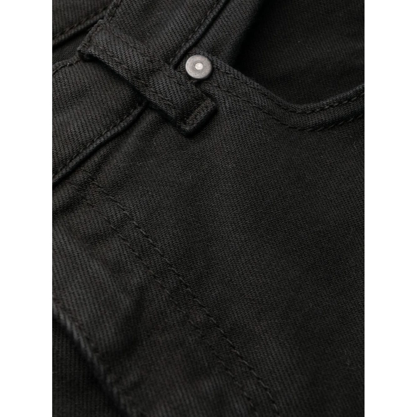 PAROSH Aptempti džinsai moterims, Juoda, Trousers 4