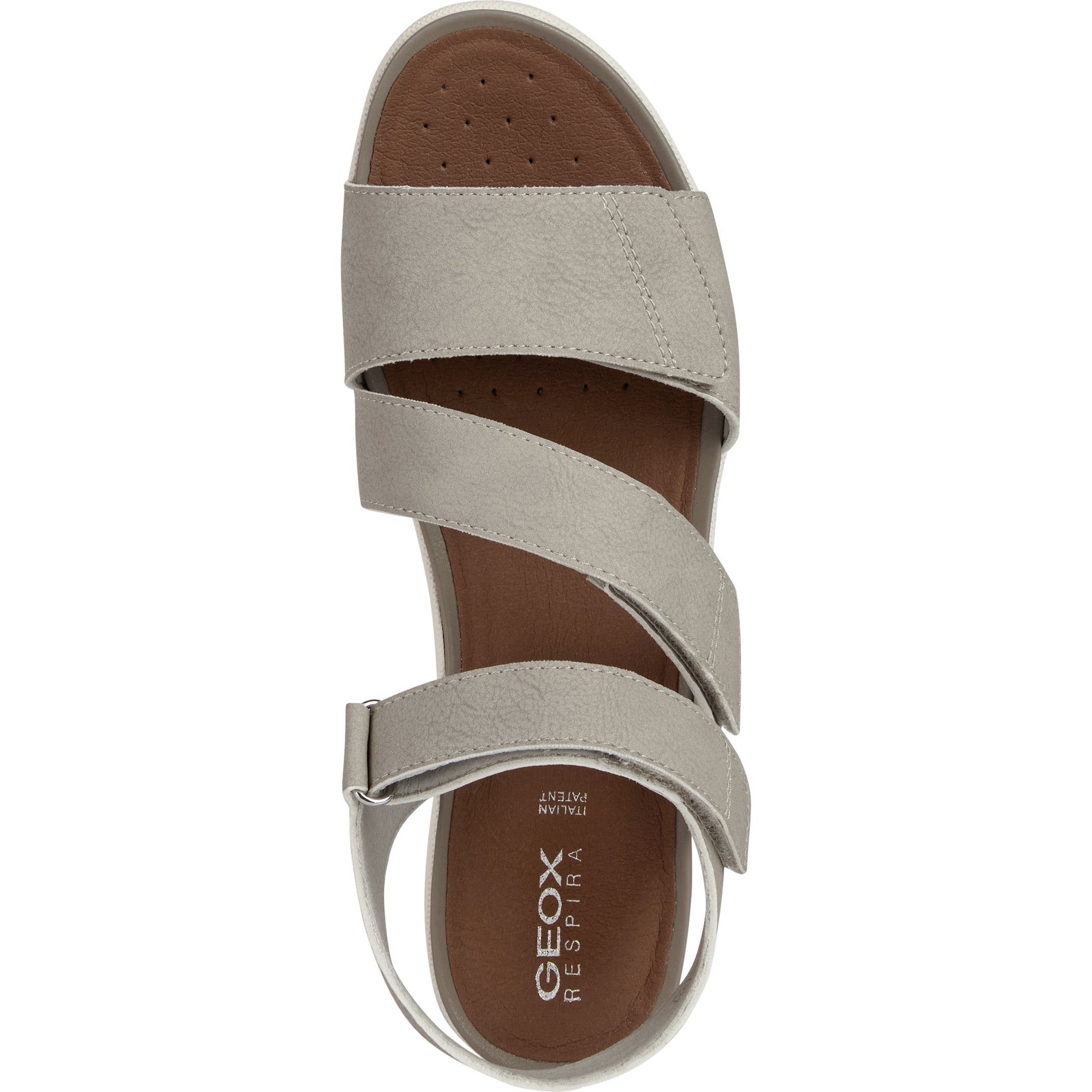 GEOX Basutės moterims, Smėlio, SANDALS VEGA 4