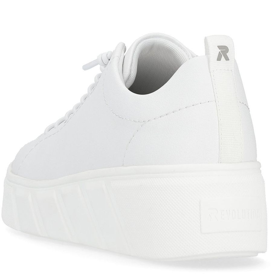 RIEKER Laisvalaikio bateliai moterims, Balta, LEISURE 5