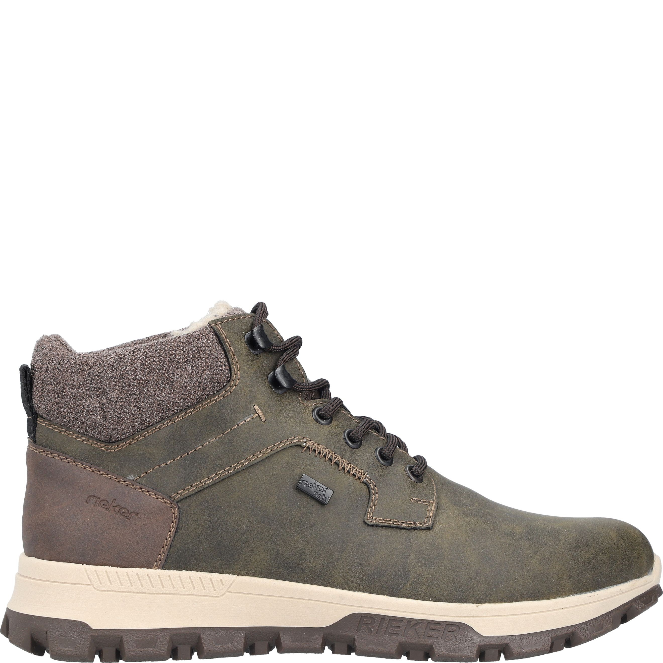 RIEKER Aulinukai vyrams, Žalia, Men's boots 3