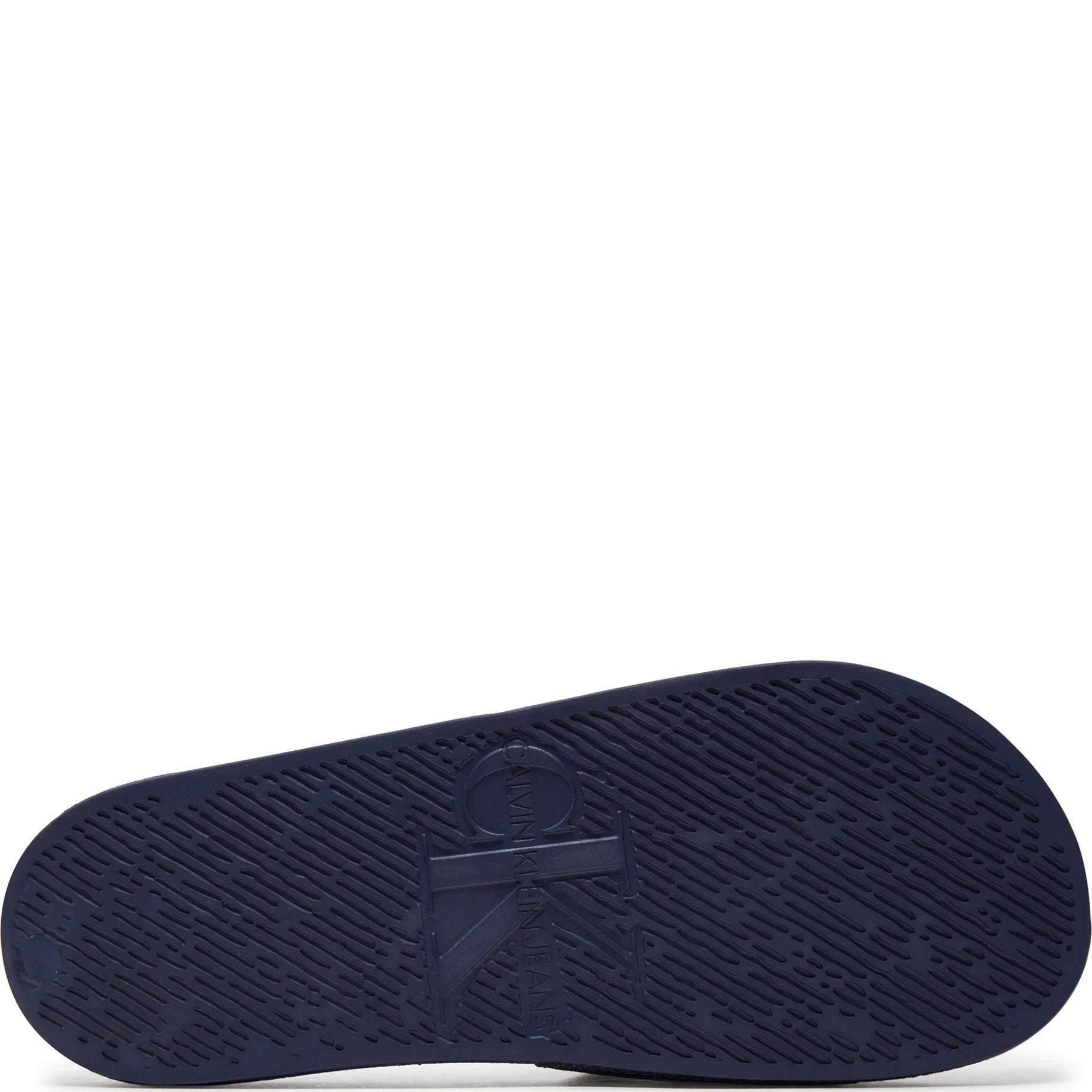 CALVIN KLEIN JEANS Pliažo šlepetės per pirštą vyrams, Mėlyna, SLIDE  CO 5