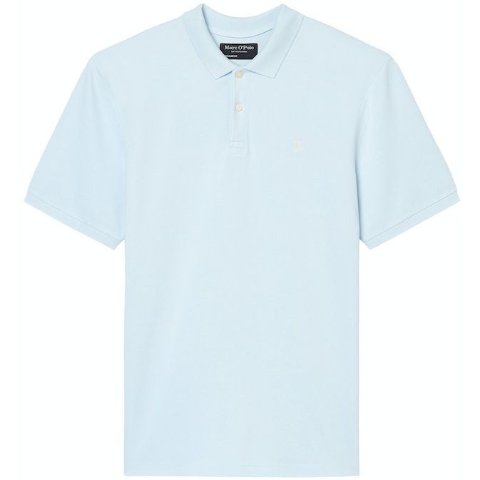 MARC O'POLO Polo marškiniai trumpos rank. vyrams, Mėlyna