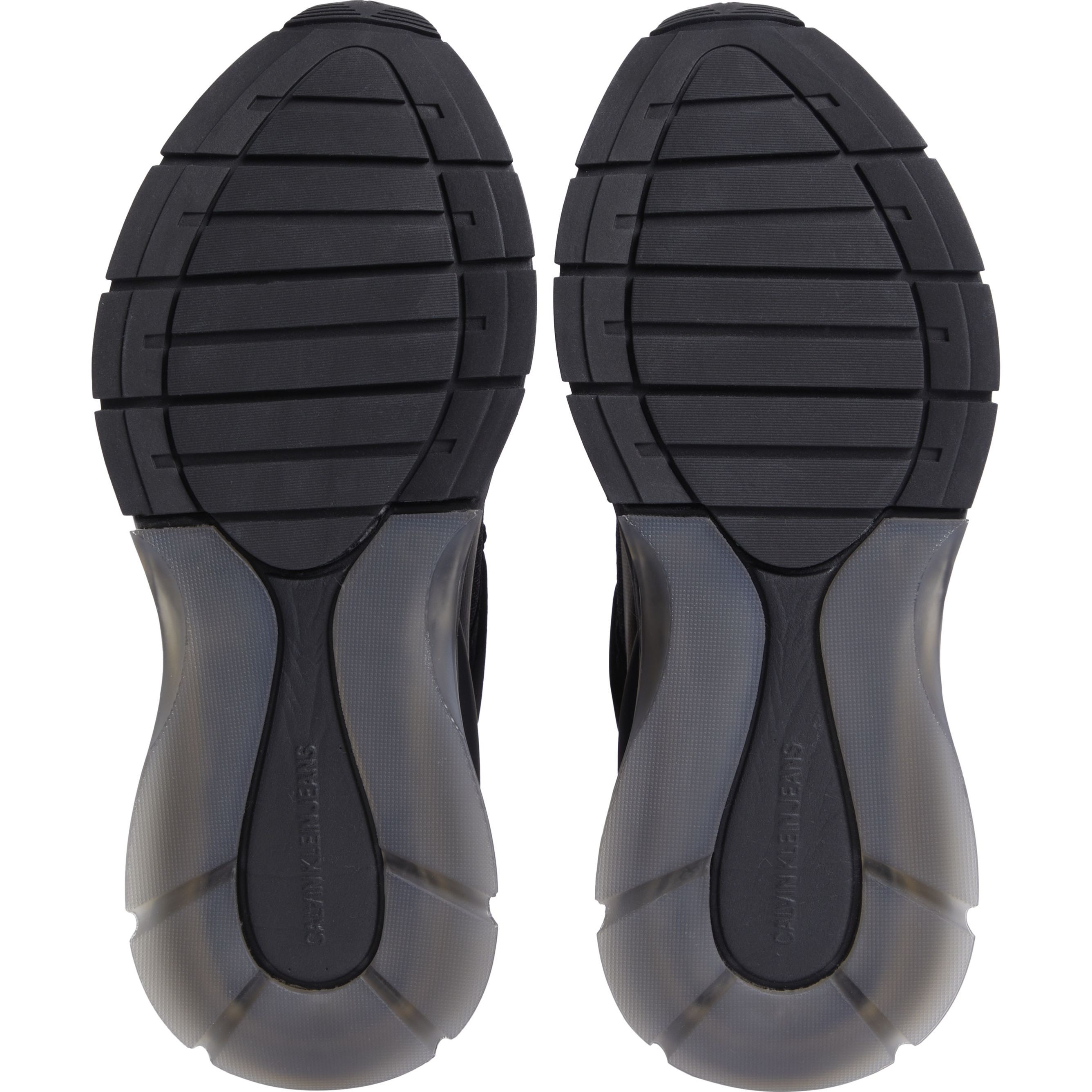 CALVIN KLEIN JEANS Aulinukai moterims, Juoda, Wedge runner lace up booties 5